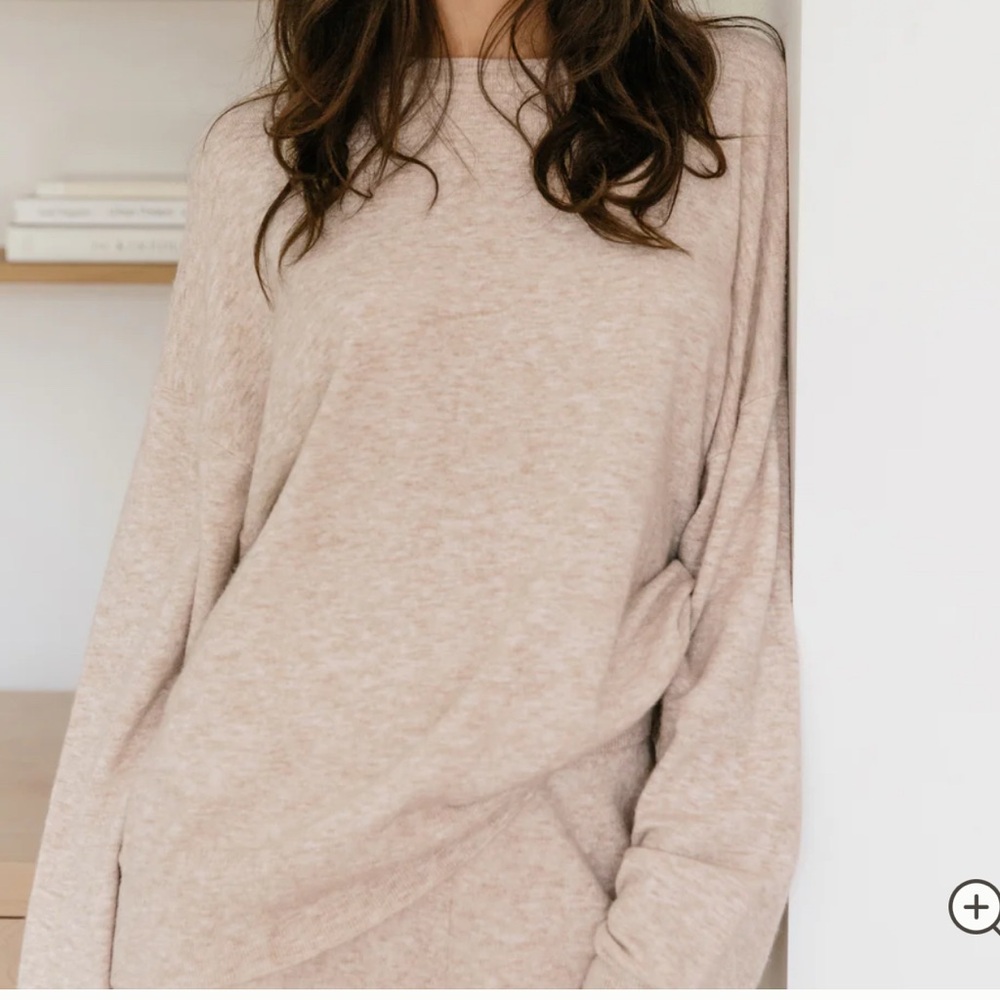 Jenni Kayne Marina Pullover Oatmeal XS